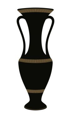 Vektör Yunan vazo.