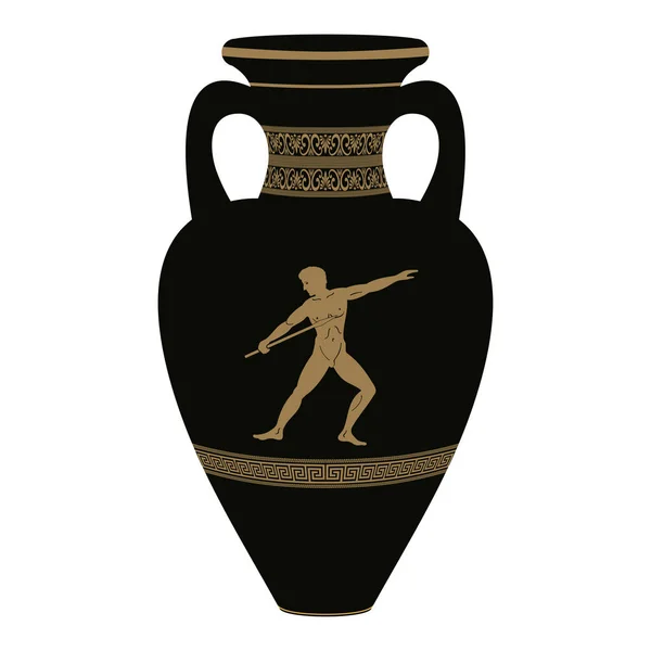 Vector Greek vase. Stock Vector Image by ©migfoto 160842024