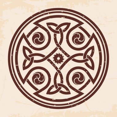 Ulusal Celtic süsler.