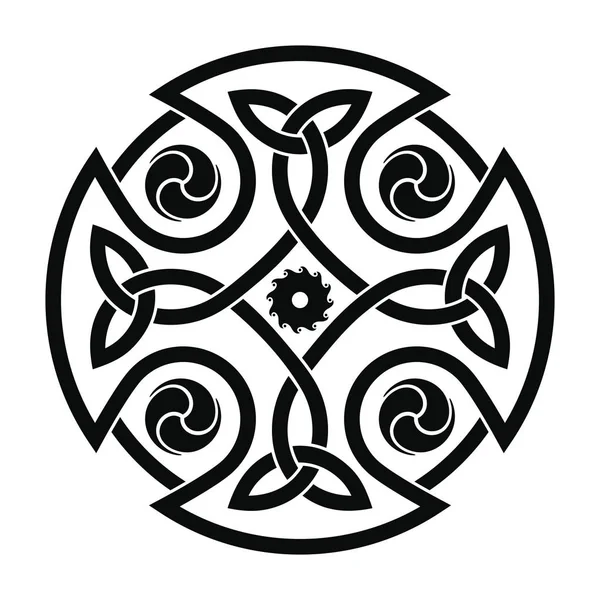 Ornamenti nazionali celtici . — Vettoriale Stock