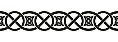 Ulusal Celtic süsler.