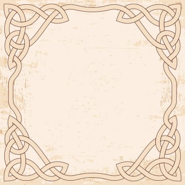 Ulusal Celtic süsler.