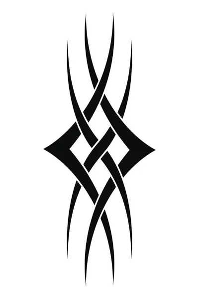 Diseño de tatuaje tribal — Archivo Imágenes Vectoriales