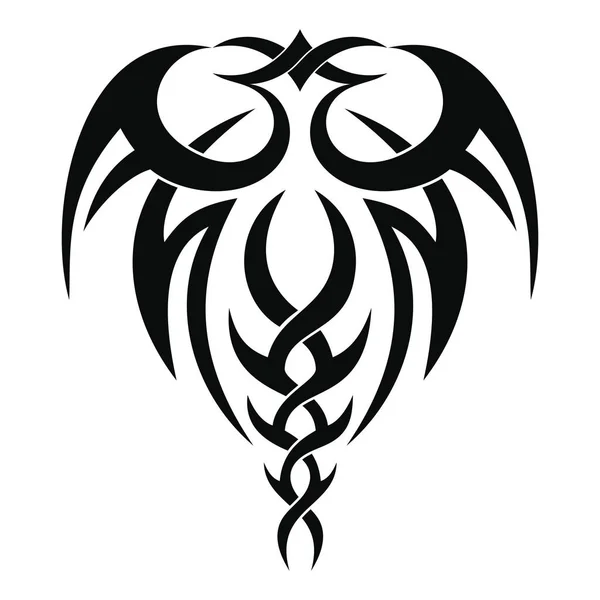 Design de tatouage tribal — Image vectorielle