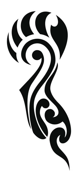 Diseño de tatuaje tribal — Vector de stock