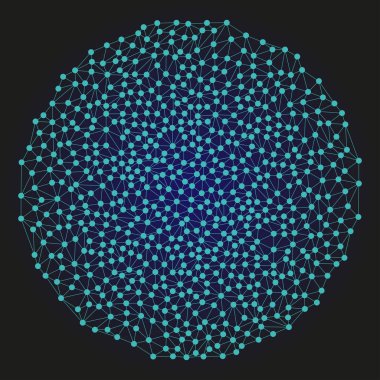 İş bloğu zinciri illüstrasyon.