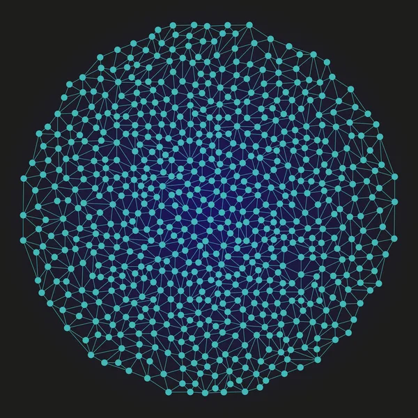 İş bloğu zinciri illüstrasyon.