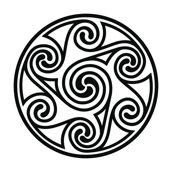 Disegno nazionale celtico . — Vettoriale Stock