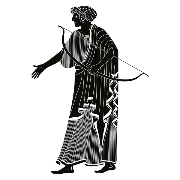 Yunan vektör çizim.