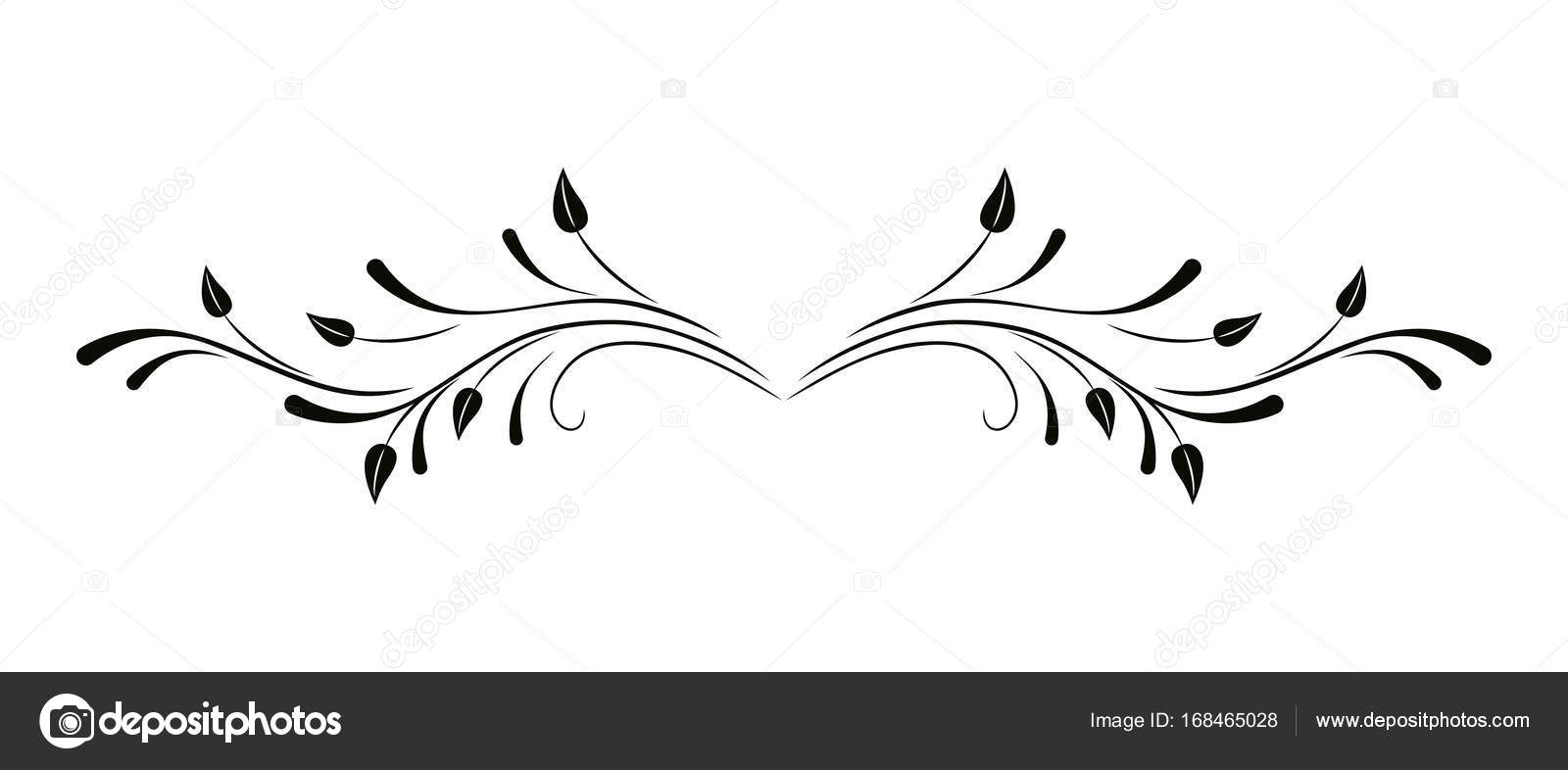 Vector floral ornament. — Stock Vector © migfoto #168465028
