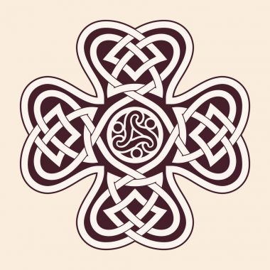 Ulusal Celtic süsler.