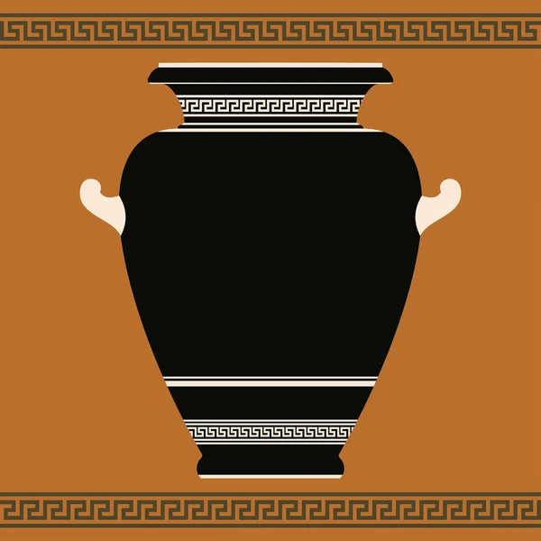 Vector Greek vase. — Stock Vector