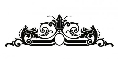 Vintage vektörel desen.