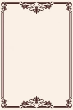 Vintage vektörel desen.