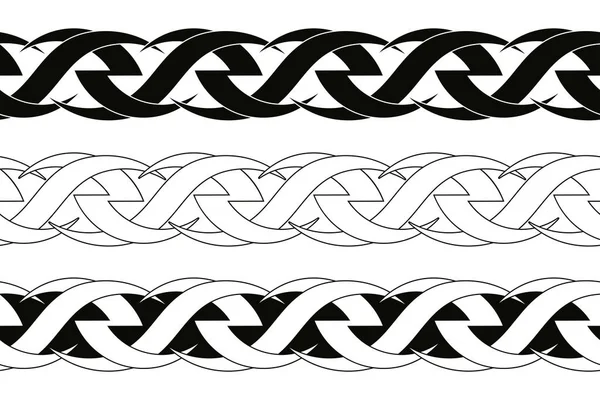 Ornement de tatouage celtique . — Image vectorielle