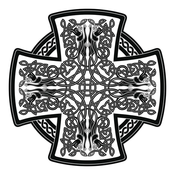 Celtic national cross. — Stock Vector