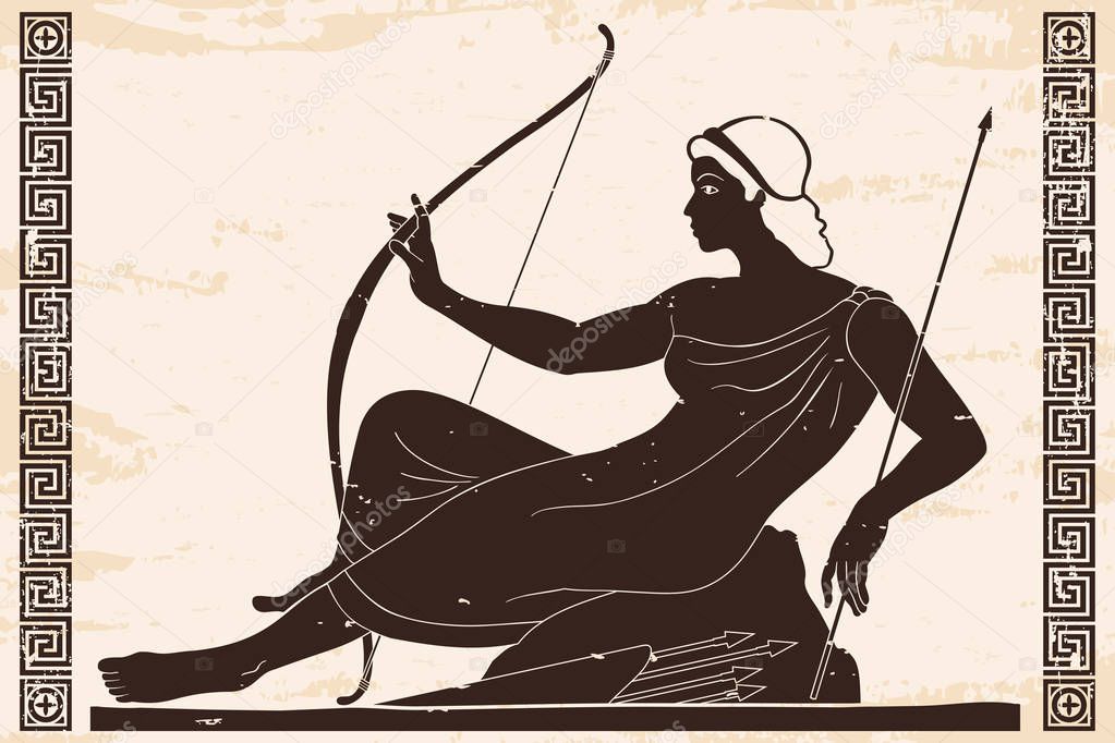 Ancient Greek drawing.
