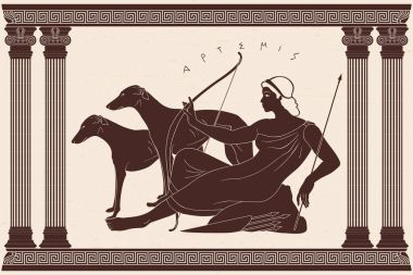 Yunan tanrıça artemis.