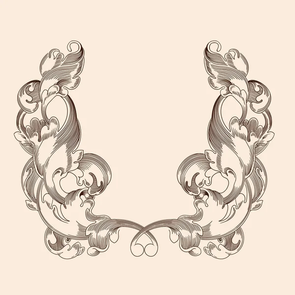 Clásico ornamento vintage . — Vector de stock