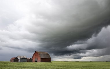 fırtına bulutları saskatchewan
