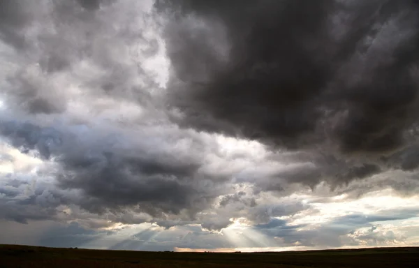 Storm moln saskatchewan — Stockfoto