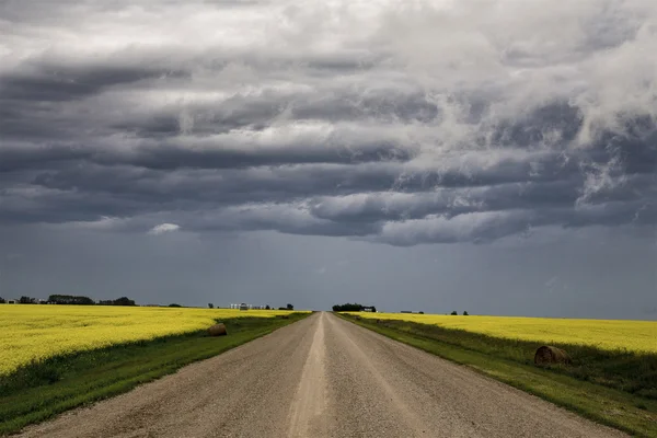 Nuvens de tempestade Saskatchewan — Fotografia de Stock