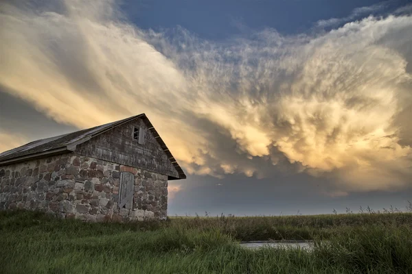 Fırtına bulutları saskatchewan — Stok fotoğraf