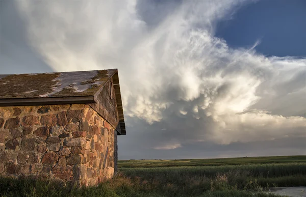 Nuvens de tempestade Saskatchewan — Fotografia de Stock