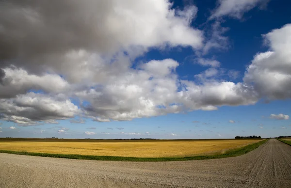 Fırtına bulutları saskatchewan — Stok fotoğraf