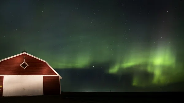 Kuzey ışıkları aurora borealis — Stok fotoğraf