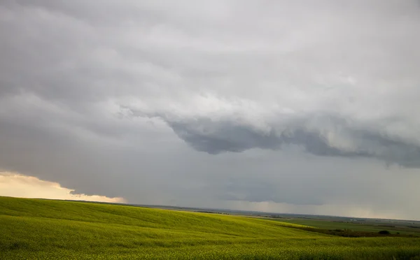 Nuvole di tempesta Saskatchewan — Foto Stock