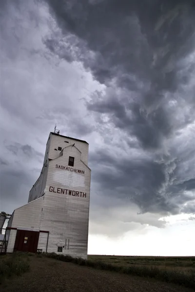 Nuvens de tempestade Saskatchewan — Fotografia de Stock