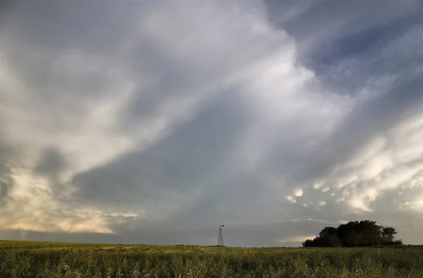 Nuvole di tempesta Saskatchewan — Foto Stock