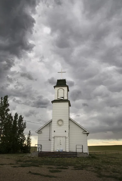 Штормовые облака Саскачевана — стоковое фото