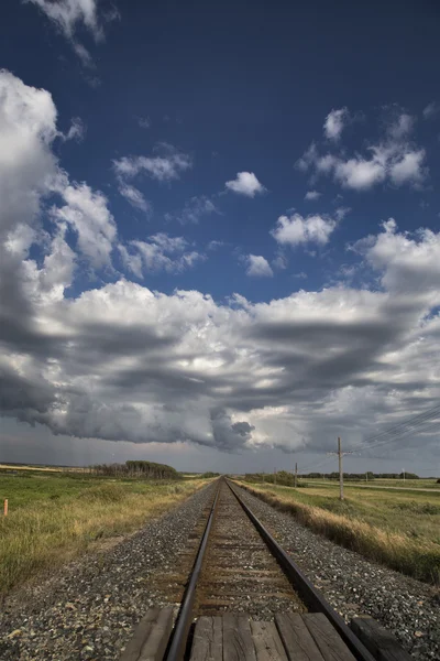 Storm Clouds Saskatchewan — Stock Photo, Image