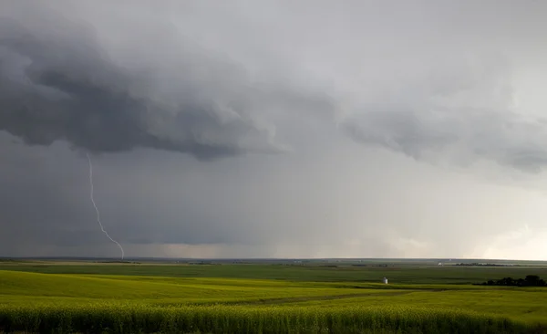 Viharfelhők Saskatchewan — Stock Fotó