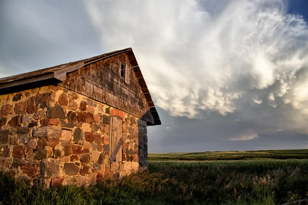 Burzowe chmury saskatchewan — Zdjęcie stockowe