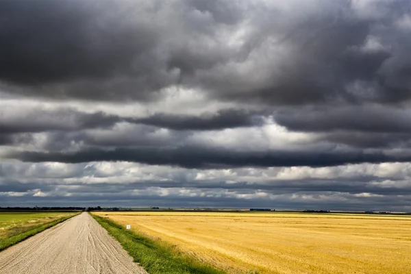 Storm moln saskatchewan — Stockfoto