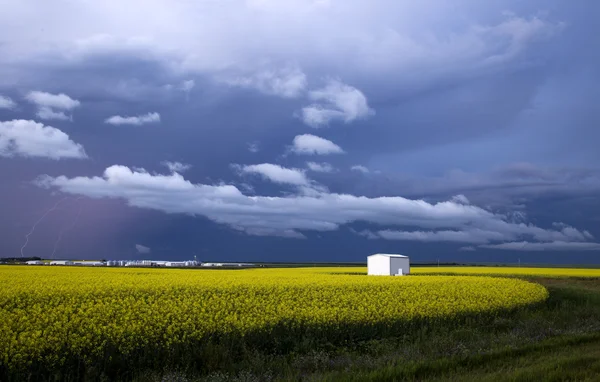 Viharfelhők Saskatchewan — Stock Fotó