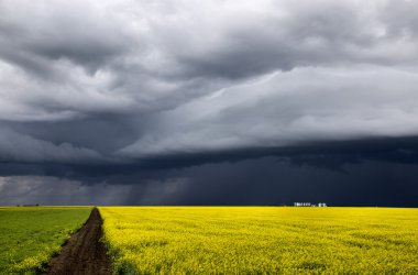 fırtına bulutları saskatchewan
