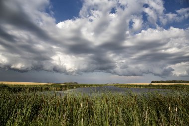 fırtına bulutları saskatchewan