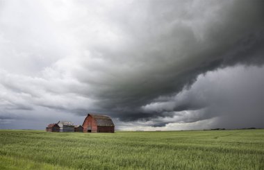 fırtına bulutları saskatchewan