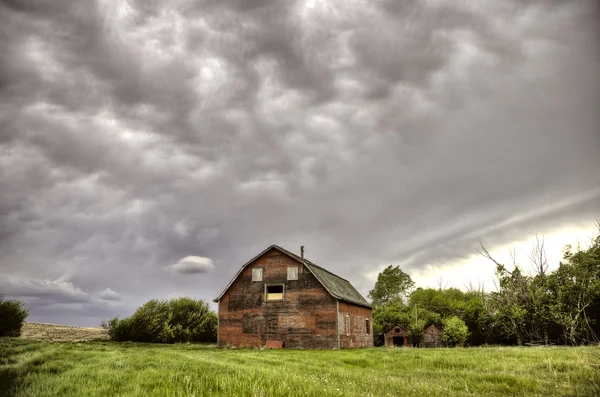 Burzowe chmury saskatchewan — Zdjęcie stockowe