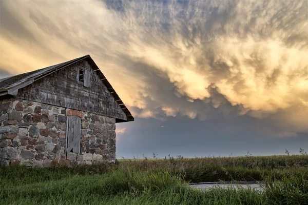 Bouřková mračna saskatchewan — Stock fotografie