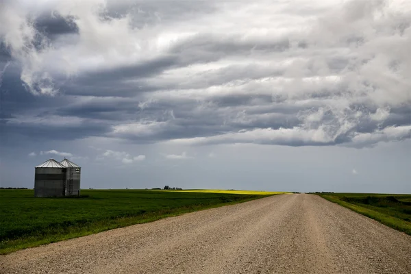 Viharfelhők Saskatchewan — Stock Fotó