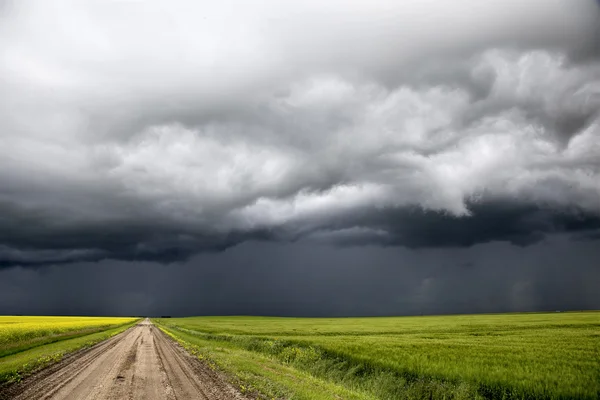 Nuvole di tempesta Saskatchewan — Foto Stock