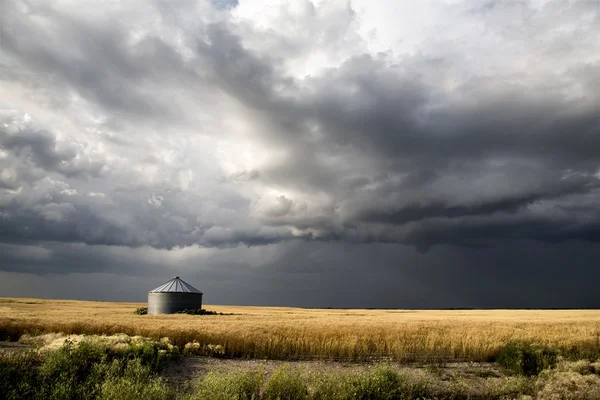 Nuvole di tempesta Saskatchewan — Foto Stock