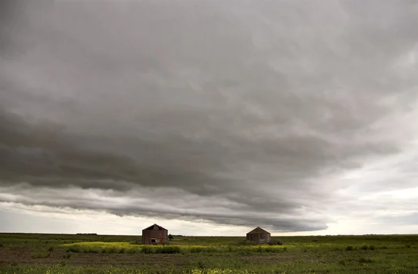 Nuvens de tempestade Saskatchewan — Fotografia de Stock