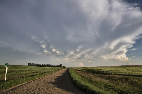 Storm wolken saskatchewan — Stockfoto