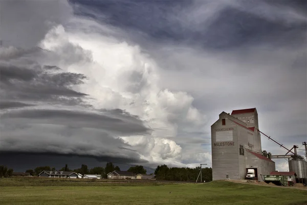 Σύννεφα saskatchewan — Φωτογραφία Αρχείου